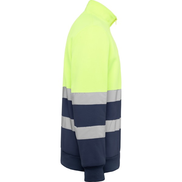 Roly Πουλόβερ Εργασίας Spica Navy Blue / Fluor Yellow - Image 4