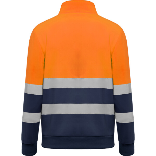 Roly Πουλόβερ Εργασίας Spica Navy Blue / Fluor Orange - Image 2
