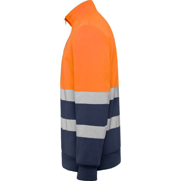 Roly Πουλόβερ Εργασίας Spica Navy Blue / Fluor Orange - Image 3