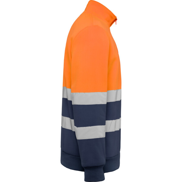 Roly Πουλόβερ Εργασίας Spica Navy Blue / Fluor Orange - Image 4