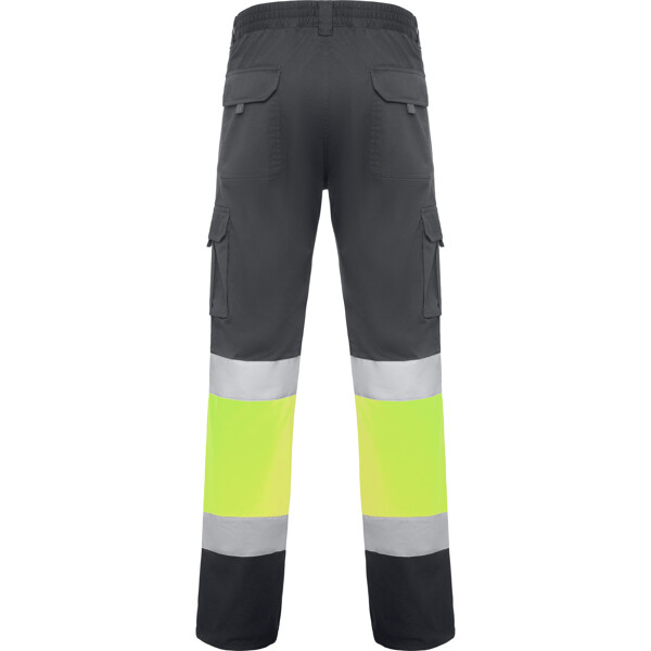 Roly Παντελόνι Εργασίας Stretch HV Lead / Fluor Yellow - Image 2