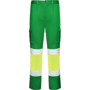 Roly Παντελόνι Εργασίας Stretch HV Garden Green / Fluor Yellow