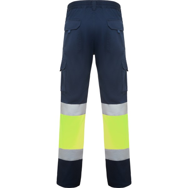 Roly Παντελόνι Εργασίας Stretch HV Navy Blue / Fluor Yellow - Image 2
