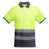 Roly Κοντομάνικο Polo Εργασίας Atrio Lead / Luor Yellow