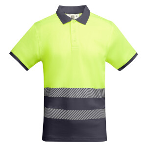 Roly Κοντομάνικο Polo Εργασίας Atrio Lead / Luor Yellow
