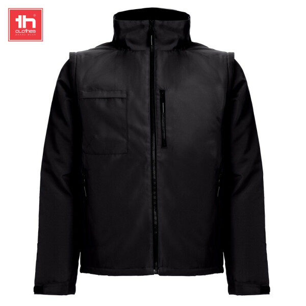 TH Clothes Μπουφάν Εργασίας Astana Black