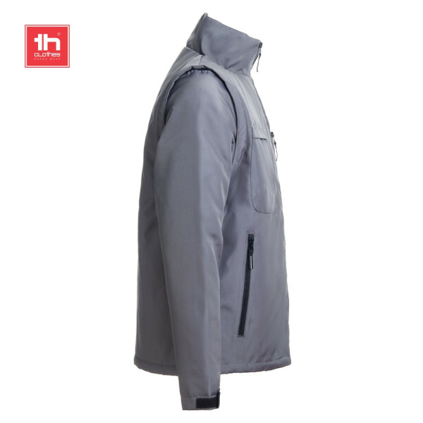 TH Clothes Μπουφάν Εργασίας Astana Metallic Grey - Image 2