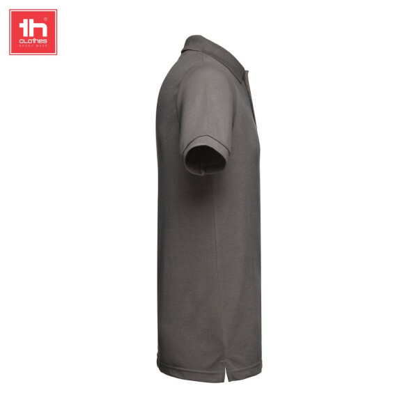 TH Clothes Κοντομάνικο Polo Εργασίας Berlin Grey - Image 2
