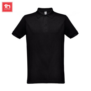 TH Clothes Κοντομάνικο Polo Εργασίας Berlin Black