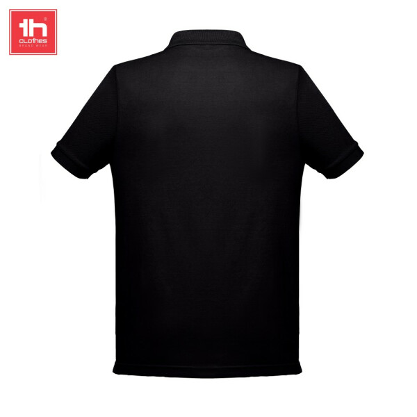 TH Clothes Κοντομάνικο Polo Εργασίας Berlin Black - Image 3