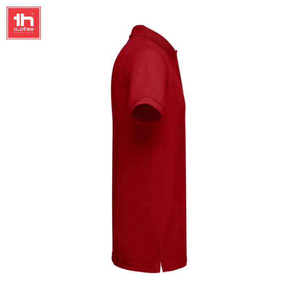 TH Clothes Κοντομάνικο Polo Εργασίας Berlin Burgundy - Image 2