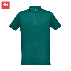 TH Clothes Κοντομάνικο Polo Εργασίας Berlin Forest Green
