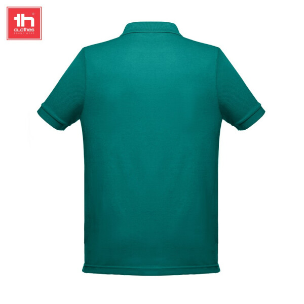 TH Clothes Κοντομάνικο Polo Εργασίας Berlin Forest Green - Image 3