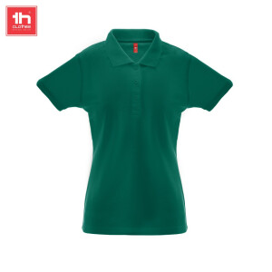 TH Clothes Κοντομάνικο Polo Εργασίας Berlin Women Forest Green