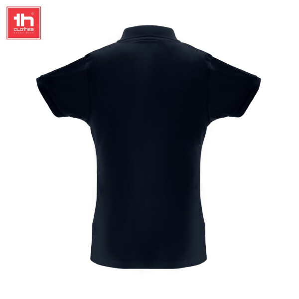 TH Clothes Κοντομάνικο Polo Εργασίας Berlin Women Navy Blue - Image 3
