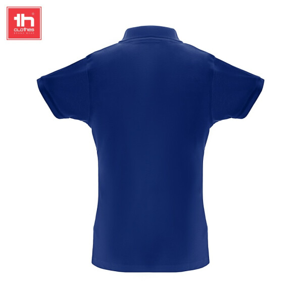 TH Clothes Κοντομάνικο Polo Εργασίας Berlin Women Royal Blue - Image 3