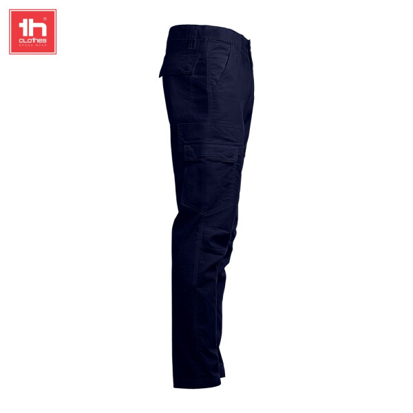 TH Clothes Παντελόνι Εργασίας Cargo Navy Blue - Image 2