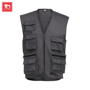 TH Clothes Γιλέκο Εργασίας Pixel Dark Grey