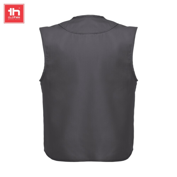 TH Clothes Γιλέκο Εργασίας Pixel Dark Grey - Image 3