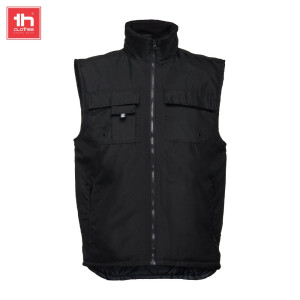 TH Clothes Γιλέκο Εργασίας Stockholm Black