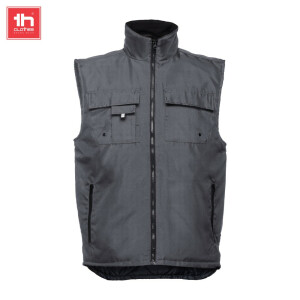 TH Clothes Γιλέκο Εργασίας Stockholm Metallic Grey