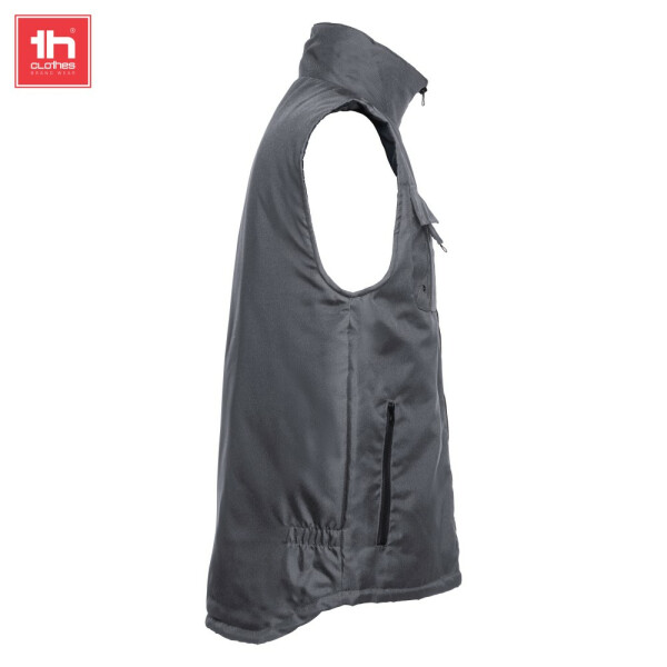 TH Clothes Γιλέκο Εργασίας Stockholm Metallic Grey - Image 3
