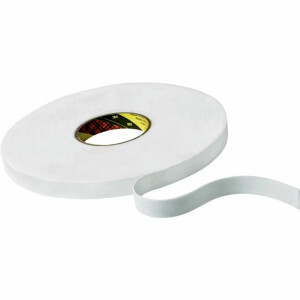 3M™ Double Coated Foam Tape 9508W Λευκή 1500mm x 66m, 0.8mm