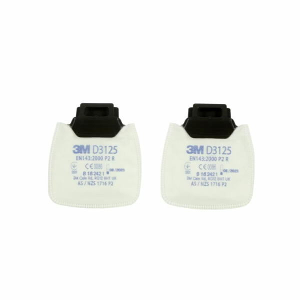 3M™ Secure Click™ Φίλτρο Σωματιδίων P2 R, D3125 - Image 2