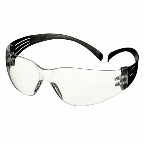 3M™ SecureFit™ Γυαλιά Προστασίας 100 Αντιχαρακτικοί / Αντιθαμβωτικοί Διάφανοι Φακοί  SF101AF-BLK-EU