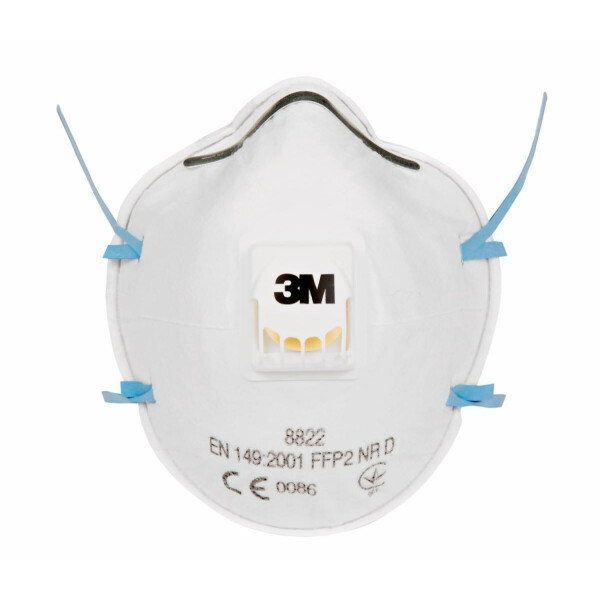 3M™ Μάσκα Σωματιδίων, FFP2, Με βαλβίδα, 8822 - Image 2