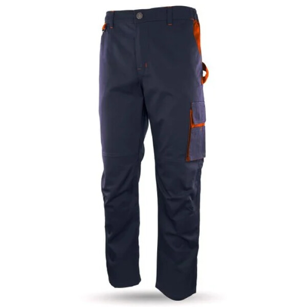 Παντελόνι Εργασίας 3002 Navy Blue / Orange - Image 2