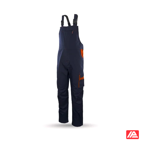 Σαλοπέτα 3102 Navy Blue / Orange - Image 2