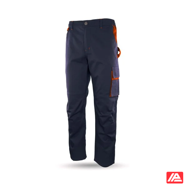 Παντελόνι Εργασίας 3002Y Navy Blue / Orange - Image 2