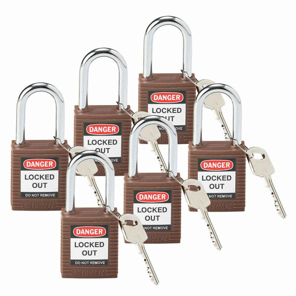 Brady Nylon Lockout Padlocks - Image 9