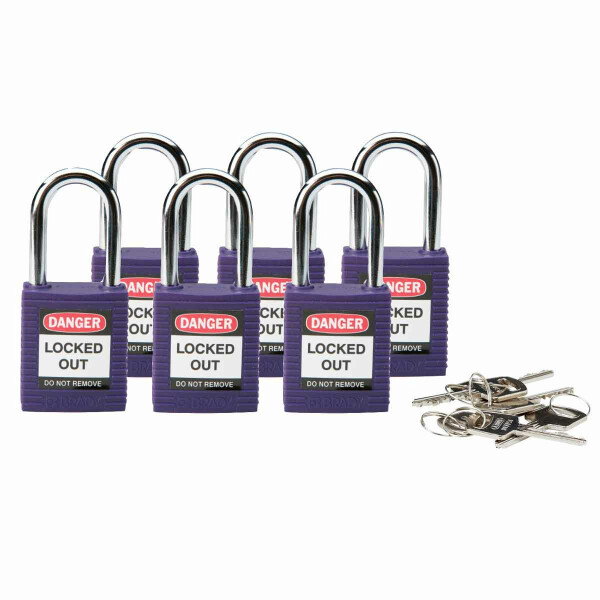 Brady Nylon Lockout Padlocks - Image 10