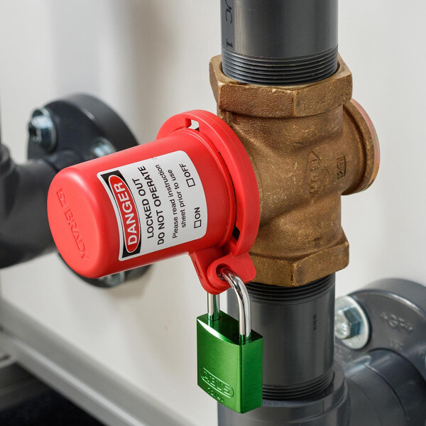 Brady 4Plug Valve and Drinking Fountain Lockout - 53.98 mm Valve Stem Diameter - Image 5