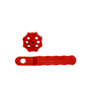 Brady Extra Secure Spin Lockout without Cable Red
