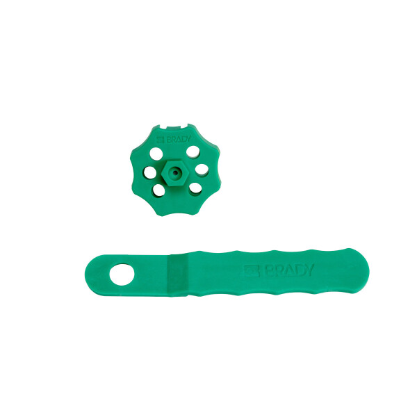 Brady Extra Secure Spin Lockout without Cable Green
