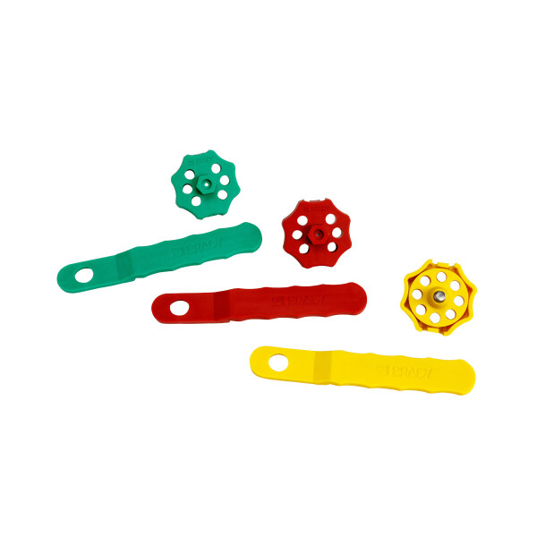 Brady Extra Secure Spin Lockout with 1.5 m Cable and Tool Yellow - Image 4