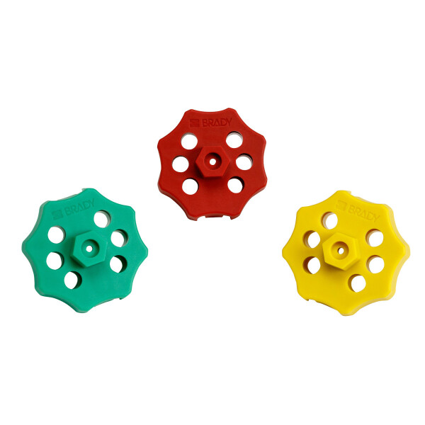 Brady Double Hex Spin Lockout without Cable Red - Image 4