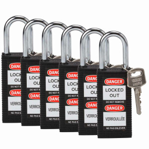 Brady Long Body Nylon Lockout Padlocks