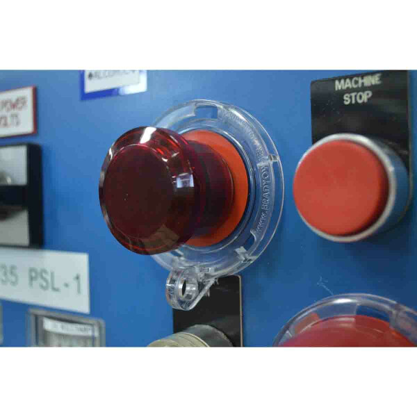 Brady Push Button Lockout Transparent - Image 2