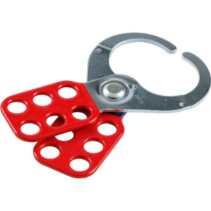Brady Corrosion Resistant Group Lockout Hasps Red