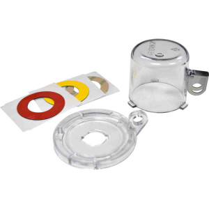 Brady Push Button Lockout Transparent