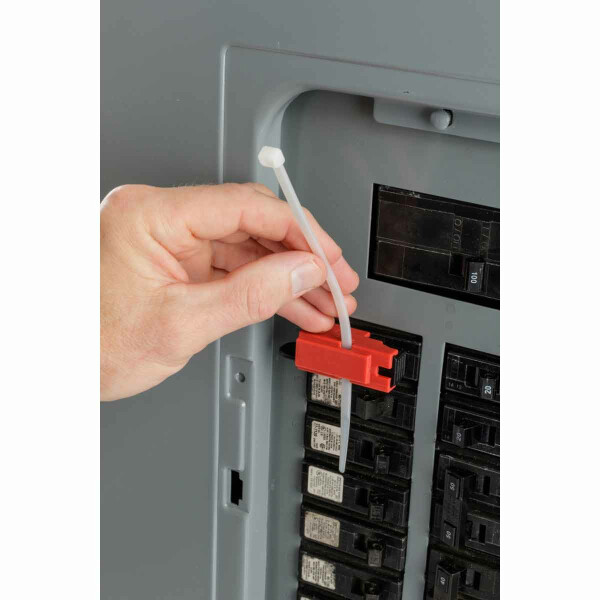 Brady TAGLOCK 120V Holed Tongue Breaker Lockout - Image 2