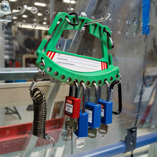 Brady Safety Lock and Tag Carrier Green - Image 2