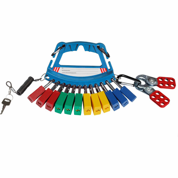 Brady Safety Lock and Tag Carrier Blue - Image 4