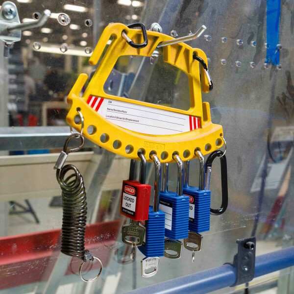 Brady Safety Lock and Tag Carrier Yellow - Image 3