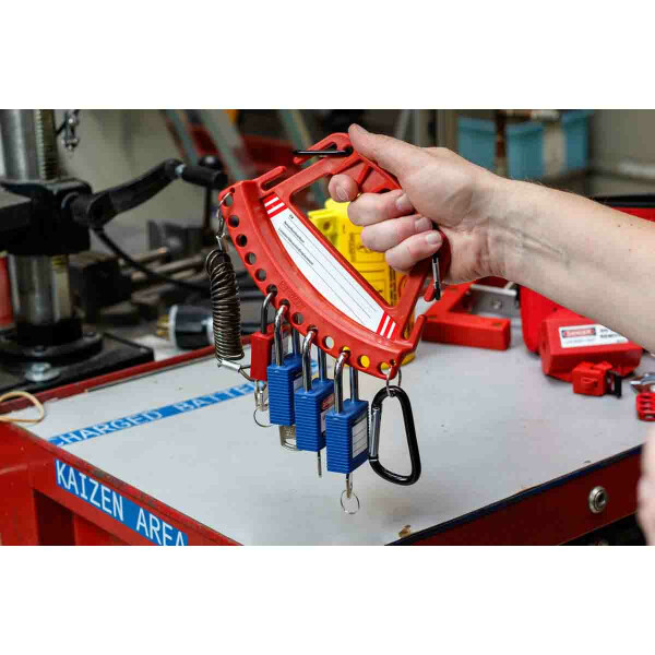 Brady Safety Lock and Tag Carrier Red - Image 4