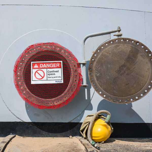 Brady Elastic Non-lock Covers Confined Space - Image 2